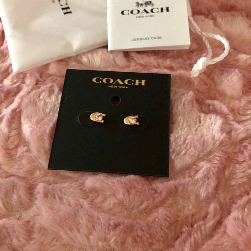 Coach Signature  C  Rose gold